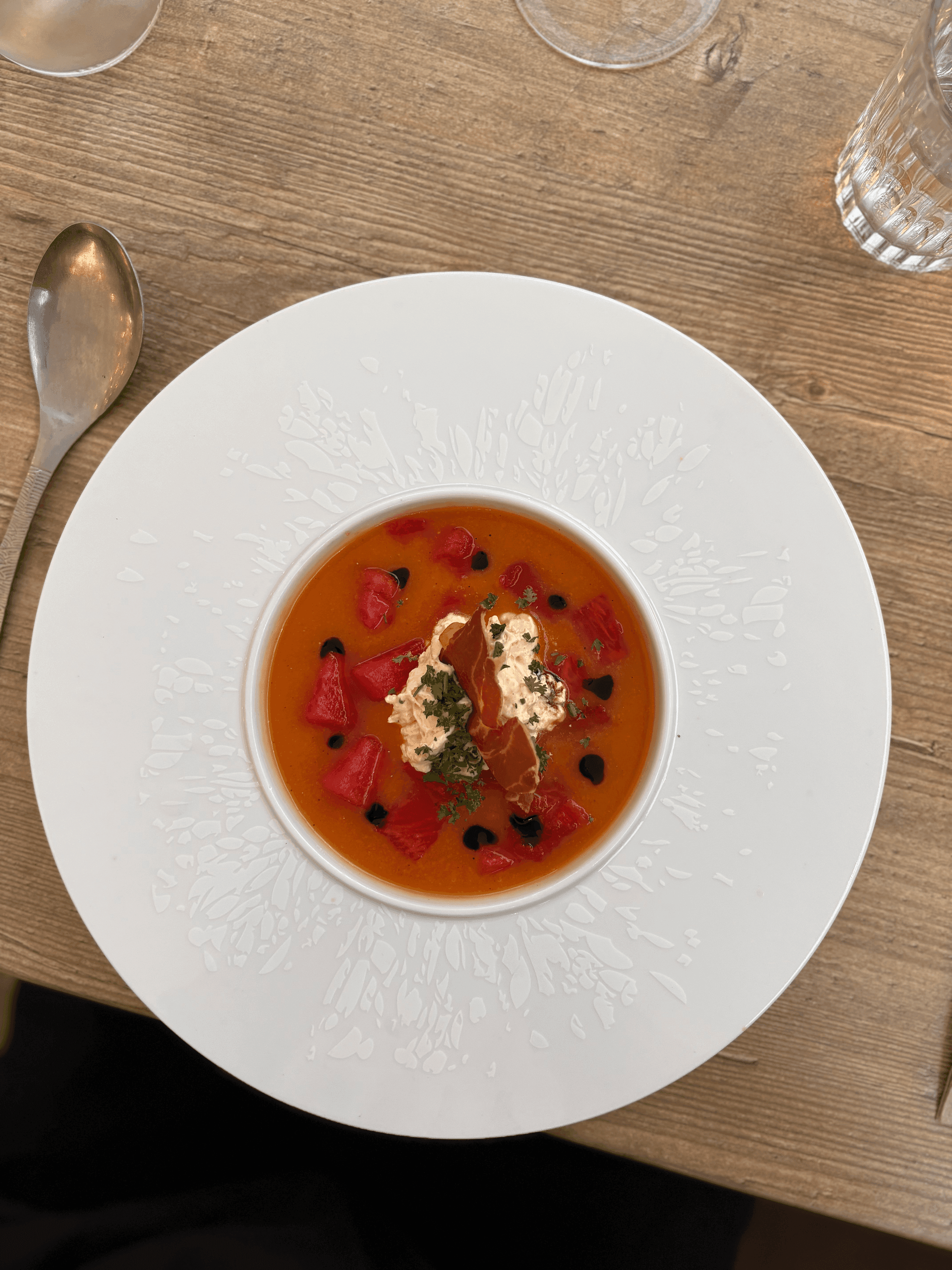 Soupe de melon
